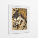 Tigre saliendo de bambú (siglo XVIII) II -  Katayama Yokoku | Cuadro decorativo de Canvas Lab