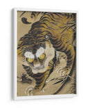 Tigre saliendo de bambú (siglo XVIII) -  Katayama Yokoku | Cuadro decorativo de Canvas Lab