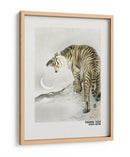 Póster de Arte Tigre Rugiente - Ohara Koson | Cuadro decorativo de Canvas Lab