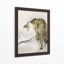 Tigre Rugiente - Ohara Koson | Cuadro decorativo de Canvas Lab