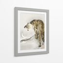 Tigre Rugiente - Ohara Koson | Cuadro decorativo de Canvas Lab