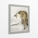 Tigre Rugiente - Ohara Koson | Cuadro decorativo de Canvas Lab