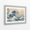 Bajo la Ola de Kanagawa (1830 1833) - Katsushika Hokusai | Cuadro decorativo de Canvas Lab