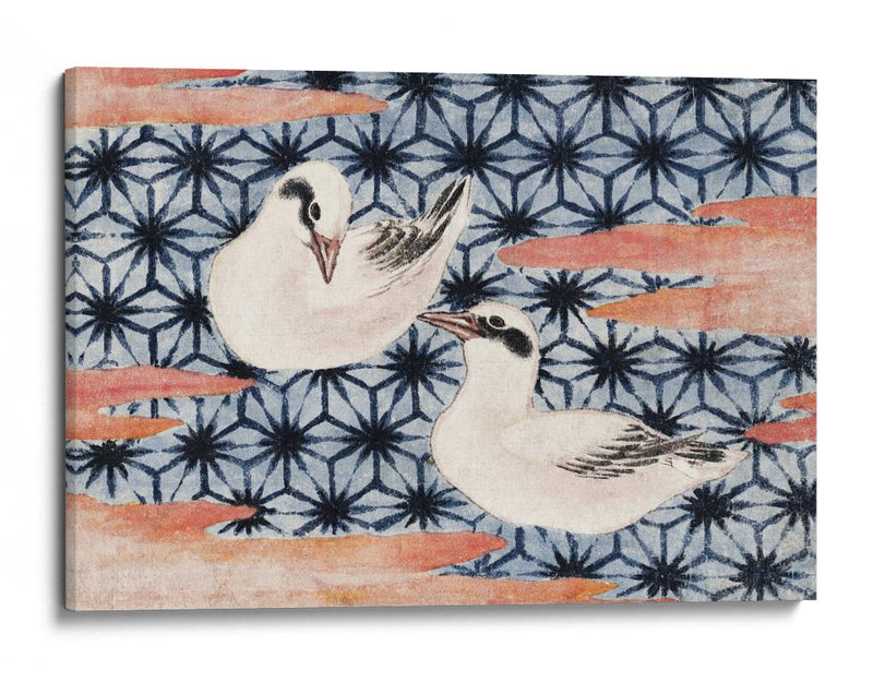 Aves, de Álbum de Bocetos (1814) - Katsushika Hokusai | Cuadro decorativo de Canvas Lab