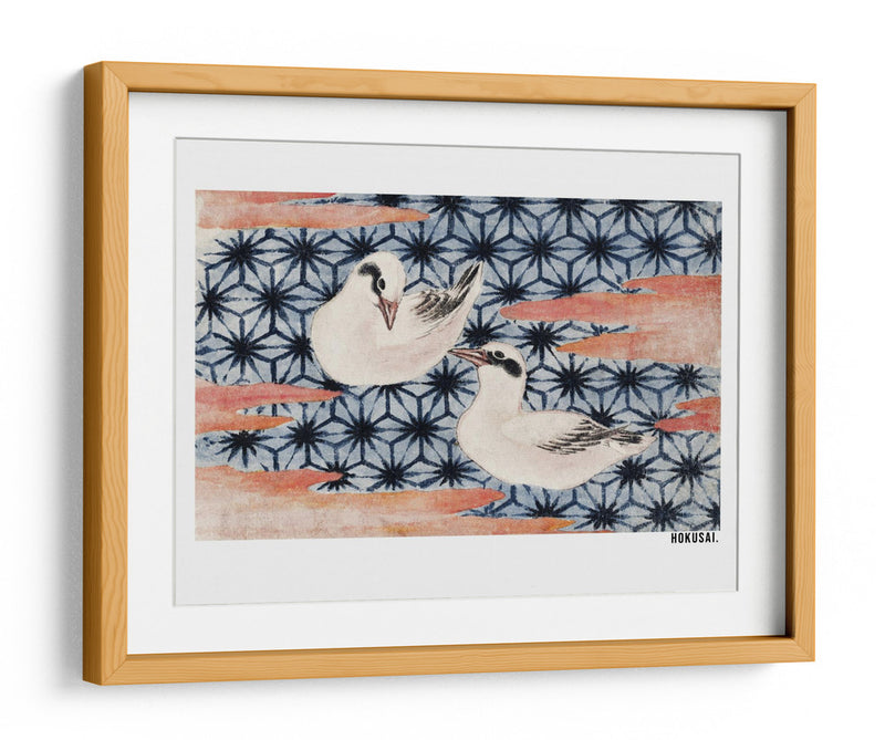 Pájaros de Álbum de Bocetos (1814) - Katsushika Hokusai | Cuadro decorativo de Canvas Lab