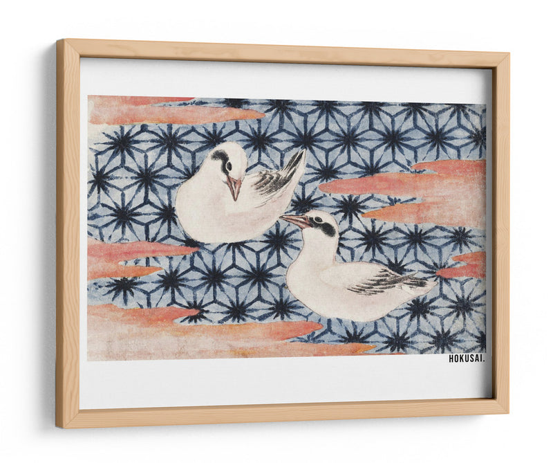 Pájaros de Álbum de Bocetos (1814) - Katsushika Hokusai | Cuadro decorativo de Canvas Lab