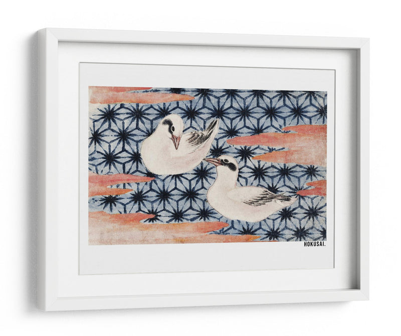 Pájaros de Álbum de Bocetos (1814) - Katsushika Hokusai | Cuadro decorativo de Canvas Lab
