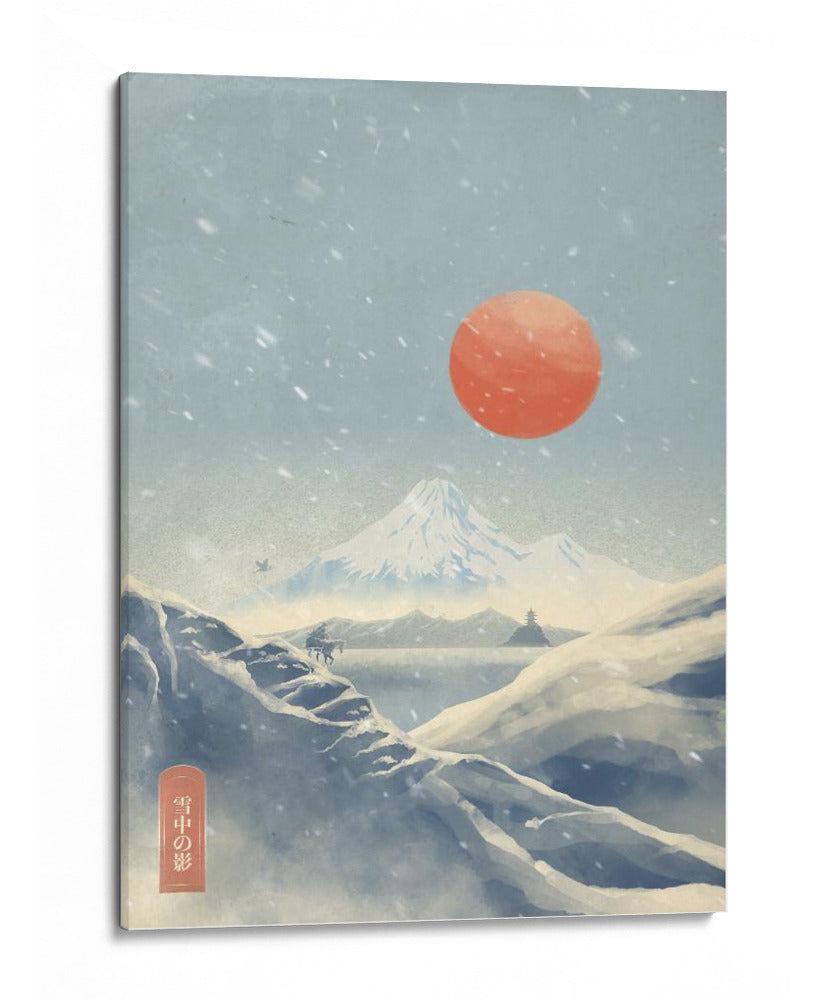 Sombras en la Nieve - Fadil Roze | Cuadro decorativo de Canvas Lab