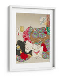 Mujer con mascota Era Kansei (1888) Por Tsukioka Yoshitoshi - Tsukioka Yoshitoshi | Cuadro decorativo de Canvas Lab