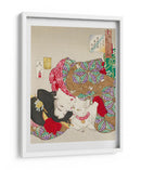 Mujer con mascota Era Kansei (1888) Boarder Por Tsukioka Yoshitoshi - Tsukioka Yoshitoshi | Cuadro decorativo de Canvas Lab