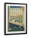 Campos de Arroz de Asakusa - Utagawa Hiroshige | Cuadro decorativo de Canvas Lab