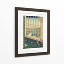 Campos de Arroz de Asakusa - Utagawa Hiroshige | Cuadro decorativo de Canvas Lab