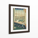 Campos de Arroz de Asakusa - Utagawa Hiroshige | Cuadro decorativo de Canvas Lab