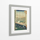 Campos de Arroz de Asakusa - Utagawa Hiroshige | Cuadro decorativo de Canvas Lab
