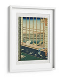 Campos de Arroz de Asakusa - Utagawa Hiroshige | Cuadro decorativo de Canvas Lab