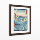 Remolinos de Naruto de la provincia de Awa - Utagawa Hiroshige | Cuadro decorativo de Canvas Lab