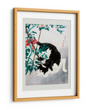 Gato con planta de tomate (1931) - Hiroaki Takahashi | Cuadro decorativo de Canvas Lab