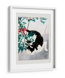 Gato con planta de tomate (1931) - Hiroaki Takahashi | Cuadro decorativo de Canvas Lab
