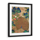 Pavo real y flores chinos (siglo XVII) I - Vintage Japanese | Cuadro decorativo de Canvas Lab