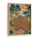 Pavo real y flores chinos (siglo XVII) I - Vintage Japanese | Cuadro decorativo de Canvas Lab