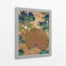 Pavo real y flores chinos (siglo XVII) I - Vintage Japanese | Cuadro decorativo de Canvas Lab