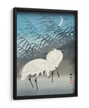 Garzas y Juncos a la Luz de la Luna (1926) - Ohara Koson | Cuadro decorativo de Canvas Lab