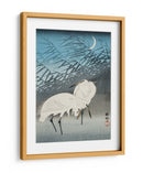 Garzas y Juncos a la Luz de la Luna (1926) - Ohara Koson | Cuadro decorativo de Canvas Lab