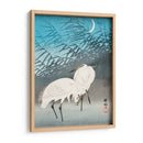 Garzas y Juncos a la Luz de la Luna (1926) I - Ohara Koson | Cuadro decorativo de Canvas Lab