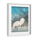 Garzas y Juncos a la Luz de la Luna (1926) I - Ohara Koson | Cuadro decorativo de Canvas Lab