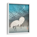 Garzas y Juncos a la Luz de la Luna (1926) I - Ohara Koson | Cuadro decorativo de Canvas Lab