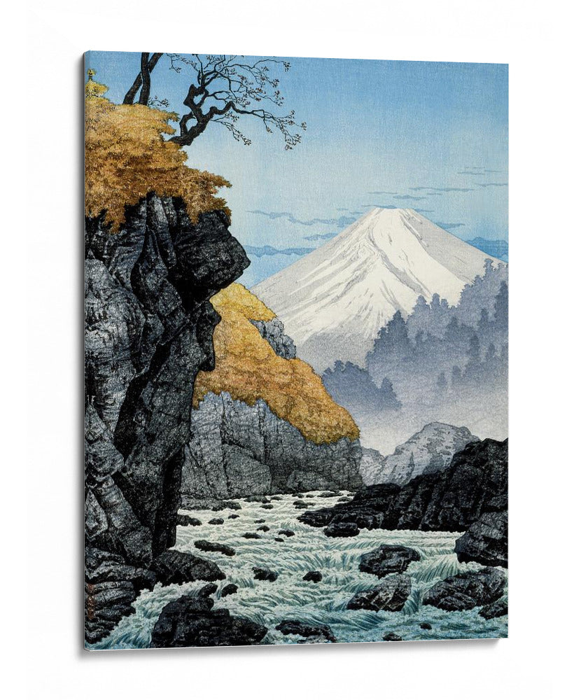 Pie del Monte Ashitaka (1932) - Hiroaki Takahashi | Cuadro decorativo de Canvas Lab