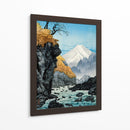 Pie del Monte Ashitaka (1932) - Hiroaki Takahashi | Cuadro decorativo de Canvas Lab