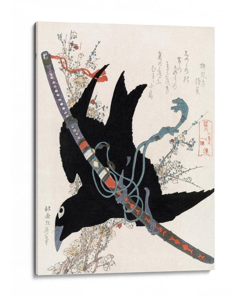 Hokusai: Una comparación de poemas Genroku y conchas (1760 1849) - Fluidys | Cuadro decorativo de Canvas Lab