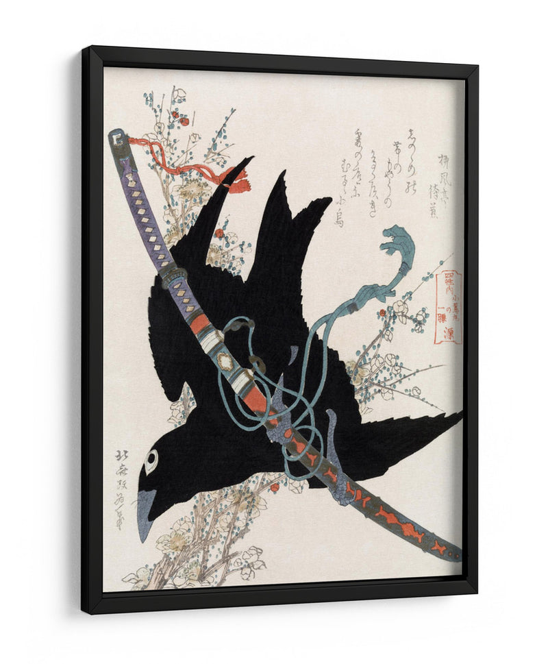 Hokusai: Una comparación de poemas Genroku y conchas (1760 1849) - Fluidys | Cuadro decorativo de Canvas Lab