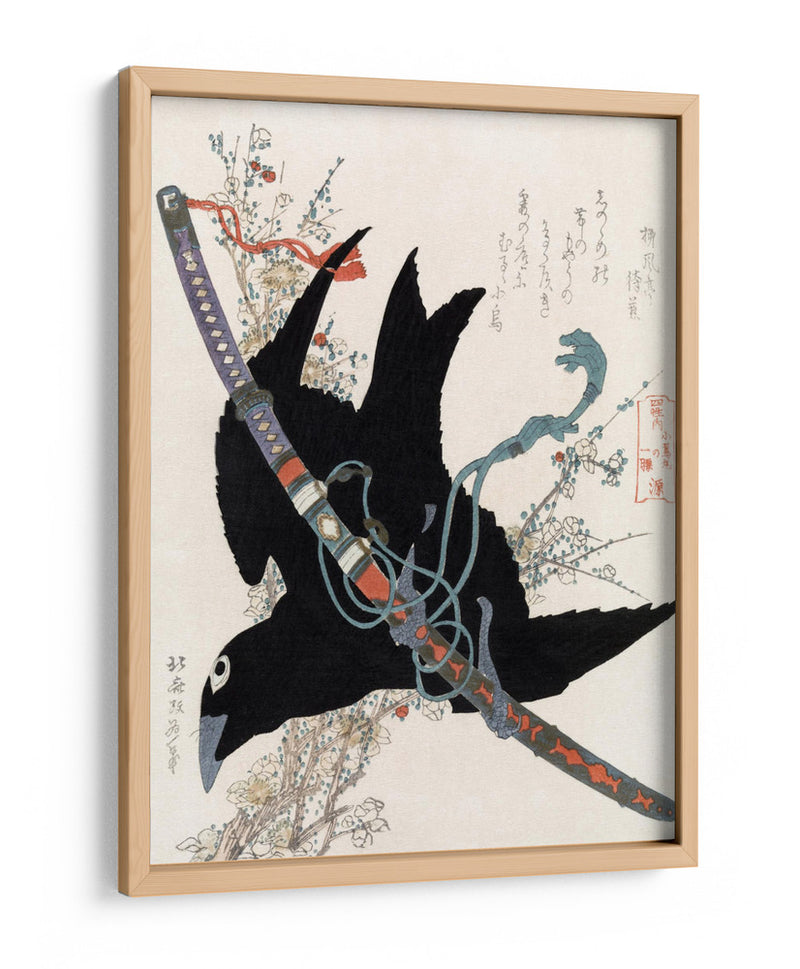 Hokusai: Una comparación de poemas Genroku y conchas (1760 1849) - Fluidys | Cuadro decorativo de Canvas Lab