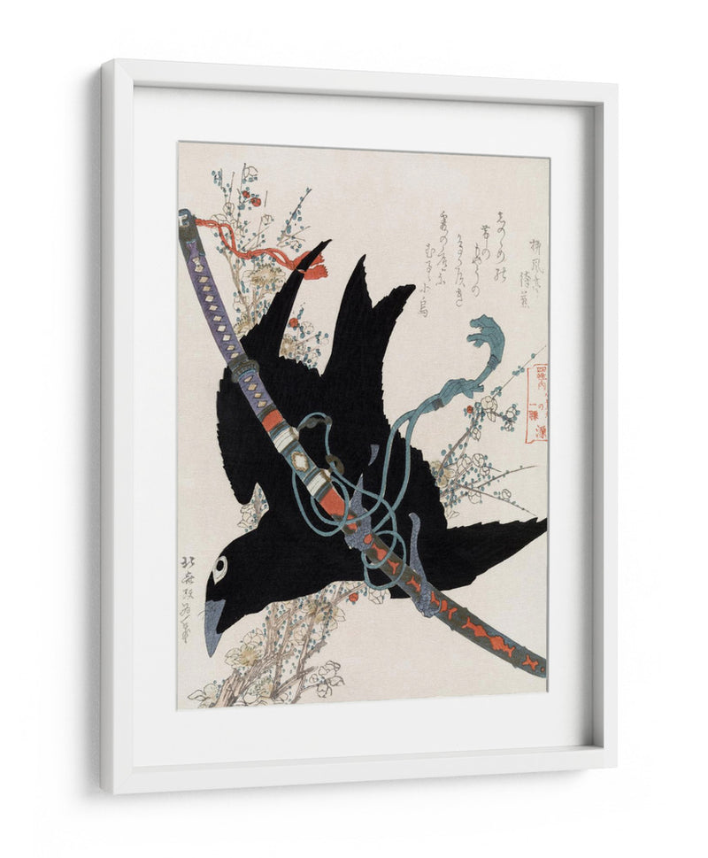 Hokusai: Una comparación de poemas Genroku y conchas (1760 1849) - Fluidys | Cuadro decorativo de Canvas Lab