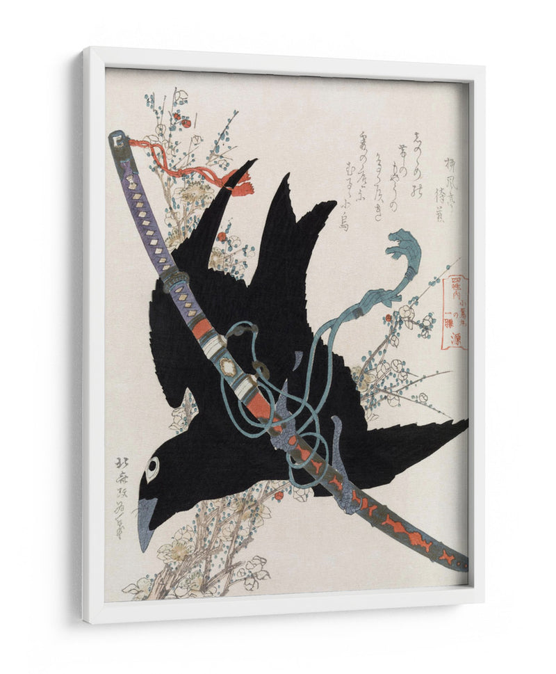 Hokusai: Una comparación de poemas Genroku y conchas (1760 1849) - Fluidys | Cuadro decorativo de Canvas Lab