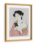Mujer japonesa aplicándose polvos (1918) - Hashiguchi Goyo | Cuadro decorativo de Canvas Lab