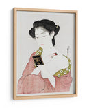 Mujer japonesa aplicándose polvos (1918) - Hashiguchi Goyo | Cuadro decorativo de Canvas Lab