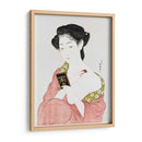 Mujer japonesa aplicándose polvos (1918) I - Hashiguchi Goyo | Cuadro decorativo de Canvas Lab