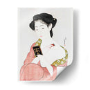 Mujer japonesa aplicándose polvos (1918) I - Hashiguchi Goyo | Cuadro decorativo de Canvas Lab