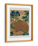 Pavo real y flores chinos (siglo XVII) - Vintage Japanese | Cuadro decorativo de Canvas Lab