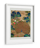 Pavo real y flores chinos (siglo XVII) - Vintage Japanese | Cuadro decorativo de Canvas Lab