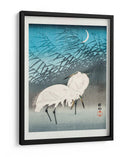 Garcetas y Juncos a la Luz de la Luna (1926) - Ohara Koson | Cuadro decorativo de Canvas Lab