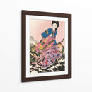 Mujer Japonesa (1839 1892) II - Taiso Yoshitoshi | Cuadro decorativo de Canvas Lab