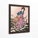 Mujer Japonesa (1839 1892) II - Taiso Yoshitoshi | Cuadro decorativo de Canvas Lab