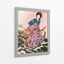 Mujer Japonesa (1839 1892) II - Taiso Yoshitoshi | Cuadro decorativo de Canvas Lab