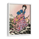 Mujer Japonesa (1839 1892) II - Taiso Yoshitoshi | Cuadro decorativo de Canvas Lab