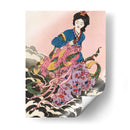 Mujer Japonesa (1839 1892) II - Taiso Yoshitoshi | Cuadro decorativo de Canvas Lab