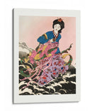 Mujer Japonesa (1839 1892) - Taiso Yoshitoshi | Cuadro decorativo de Canvas Lab